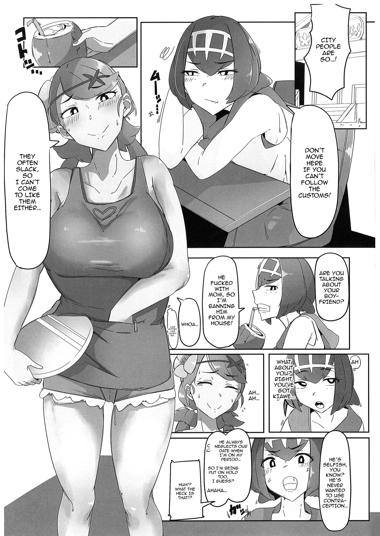 Hentai Manga Comic-The Slutty Mother And Daughter In The Alolan Countryside-Read-16